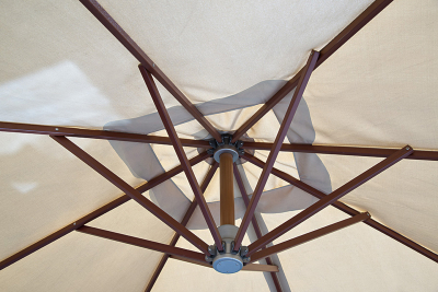 Зонт профессиональный 4SIS Ливорно дерево/ткань бежевый Фото 2