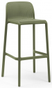 Стул пластиковый барный Nardi Lido стеклопластик агава Фото 1