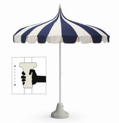 Зонт пляжный профессиональный Ø2.2 м-thumbs-Фото1