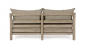 Диван деревянный с подушками Garden Relax Maynard тик, полиэстер Фото 6