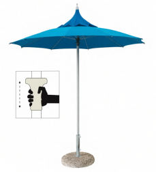 Зонт пляжный профессиональный Ø2 м-thumbs-Фото1