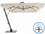 Зонт профессиональный 4х4 м THEUMBRELA SEMSIYE EVI Banana алюминий, полиэстер бежевый Фото 2