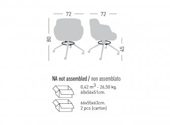 Кресло офисное с обивкой-thumbs-Фото3