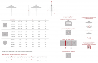 Зонт профессиональный телескопический 2.5х2.5 м-thumbs-Фото3