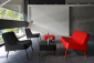 Диван пластиковый Resol Bob sofa алюминий, полиэтилен красный Фото 4