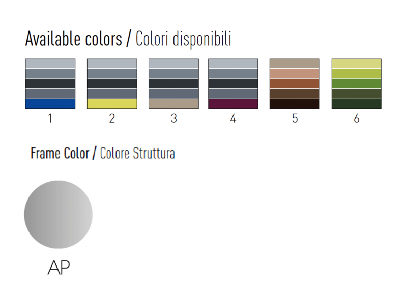 Стул офисный пластиковый Colorfive L