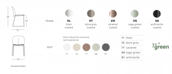 Стул пластиковый на полозьях-thumbs-Фото3