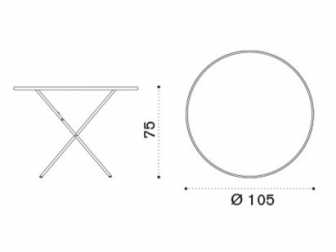 Стол металлический складной-thumbs-Фото3