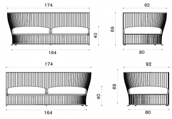 Лаунж-диван с подушками-thumbs-Фото3