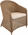 Кресло плетеное с подушкой Primo