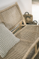 Диван плетеный Garden Relax Lampok тик, искусственный ротанг Фото 6