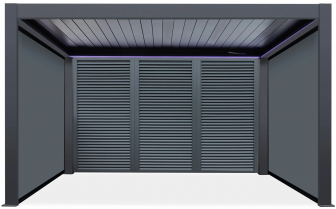 Пергола биоклиматическая моторизованная 3х4 м-thumbs-Фото1