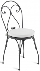 Стул металлический с подушкой-thumbs-Фото1