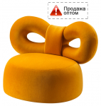 Кресло лаунж с обивкой Ribbon