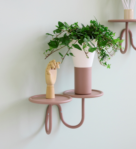 Подставка для цветов настенная Scab Design Mimosa сталь карамельный Фото 7