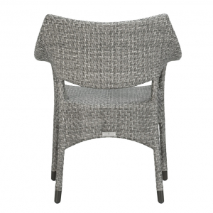 Кресло плетеное JANUS et Cie Amari алюминий, искусственный ротанг дымчатый Фото 5
