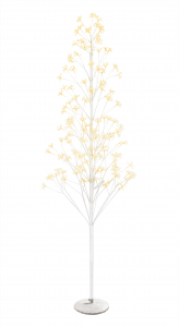 Светильник дерево напольный Garden Relax Flash металл белый Фото 1