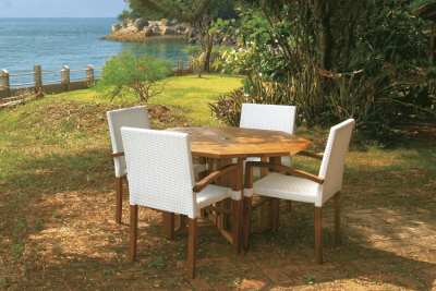 Стол деревянный складной Giardino Di Legno Savana Telemaco тик Фото 9