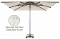 Зонт профессиональный 2х2 м THEUMBRELA SEMSIYE EVI Avocado Clips алюминий, полиэстер бежевый Фото 1