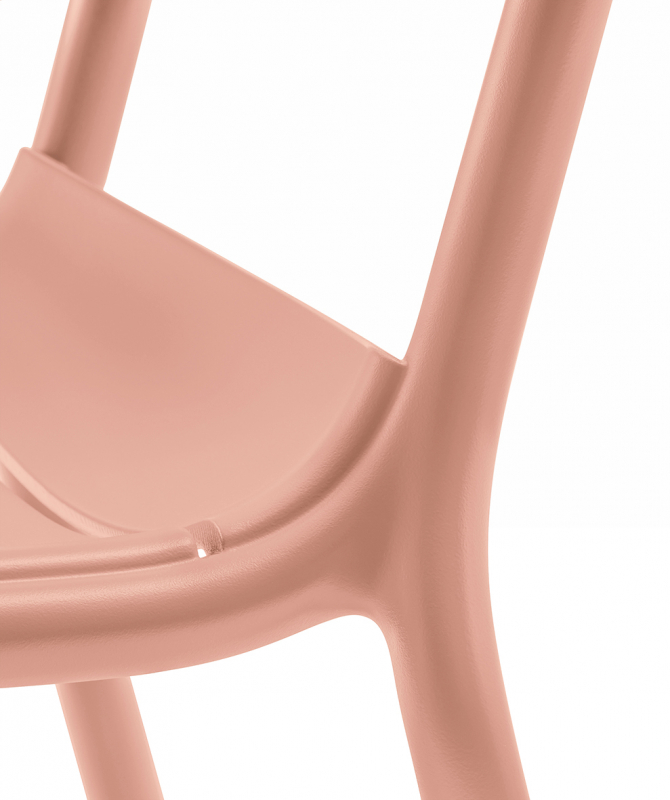 Кресло пластиковое Souvenir, розовый