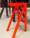Табурет металлический барный Magis Bureaurama алюминий оранжевый Фото 6