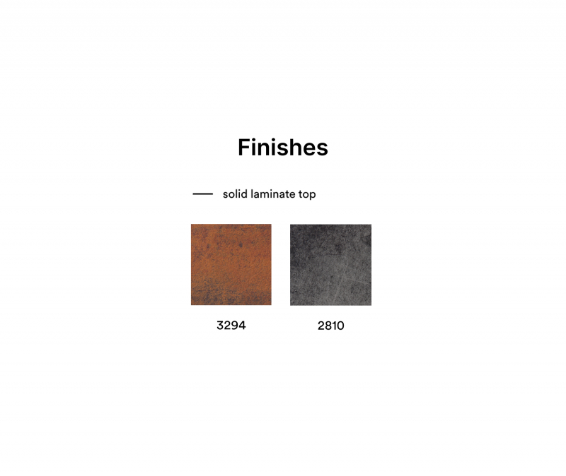 Столешница круглая Solid Laminate
