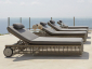 Комплект плетеной мебели Skyline Design Castries алюминий, искусственный ротанг, sunbrella серый, бежевый Фото 1