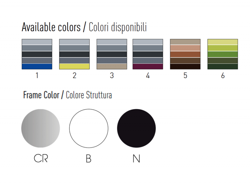 Стул пластиковый полубарный Colorfive ST 66