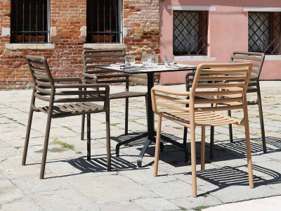 Комплект пластиковых кресел Nardi Doga Set 2 стеклопластик капучино Фото 8