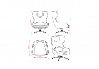 Кресло офисное вращающееся-thumbs-Фото3