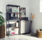 Стеллаж пластиковый KIS Shelf пластик черный Фото 2