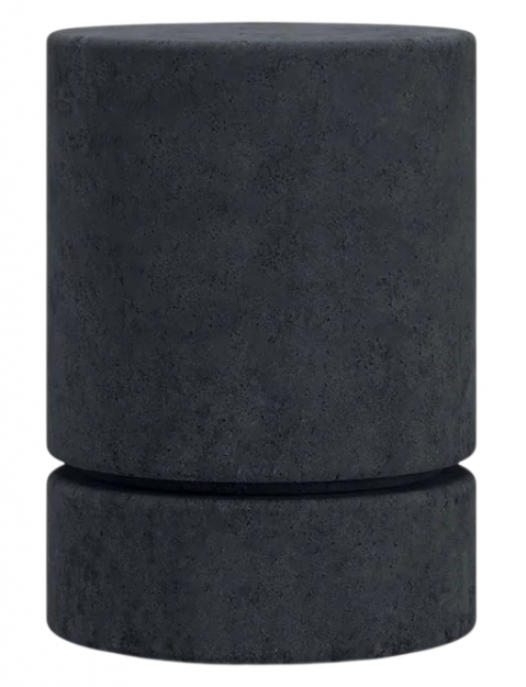 Столик кофейный бетонный Miura Charcoal S