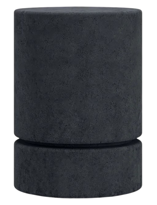Столик кофейный бетонный Miura Charcoal S