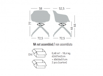 Кресло офисное с обивкой-thumbs-Фото3