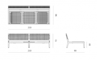 Кушетка плетеная с подушками-thumbs-Фото3