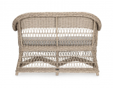 Диван плетеный с подушками Garden Relax Jupiter алюминий, искусственный ротанг, олефин натуральный, бежевый Фото 5