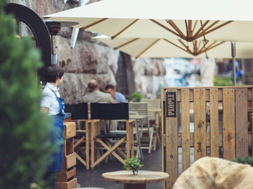 Ресторан на Кудринской площади, Москва