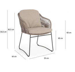 Кресло плетеное с подушками-thumbs-Фото3