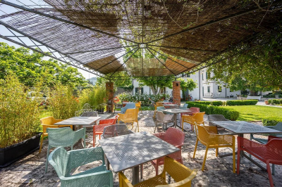 Кресло пластиковое Nardi Net стеклопластик коралловый Фото 12