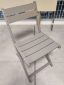 Стул металлический складной Magnani Horeca алюминий Фото 4