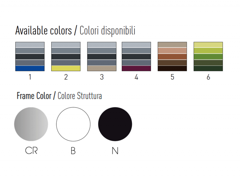Стул пластиковый Colorfive NA