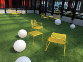 Лаунж-кресло металлическое Gaber Link Lounge металл желтый Фото 7
