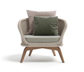 Кресло плетеное с подушкой-thumbs-Фото4