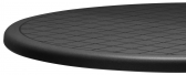 Столешница пластиковая круглая Scab Design для подстолья Dodo, Domino Folding технополимер антрацит Фото 1