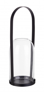 Подсвечник Garden Relax Merope металл, стекло черный Фото 1