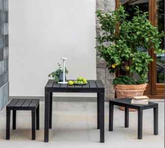 Комплект пластиковой мебели GARDEN RATTAN Set Papua полипропилен коричневый Фото 2