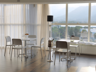 Стул пластиковый Riva Bistrot, белый