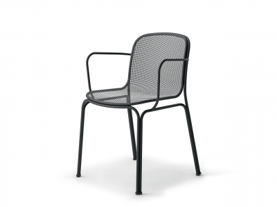 Кресло металлическое Colos Villa 2 нержавеющая сталь Фото 13