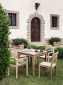 Кресло деревянное Giardino Di Legno Dehors тик Фото 5