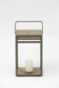 Подсвечник металлический BraFab Lycka алюминий бежевый Фото 7